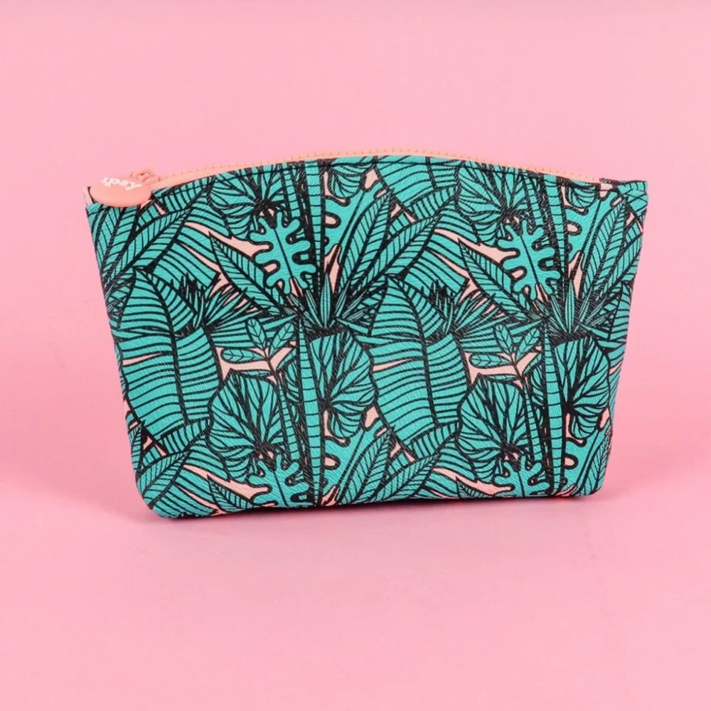 IPSY TROPICAL THEMED GLAM COSMETIC CLUTCH BAG